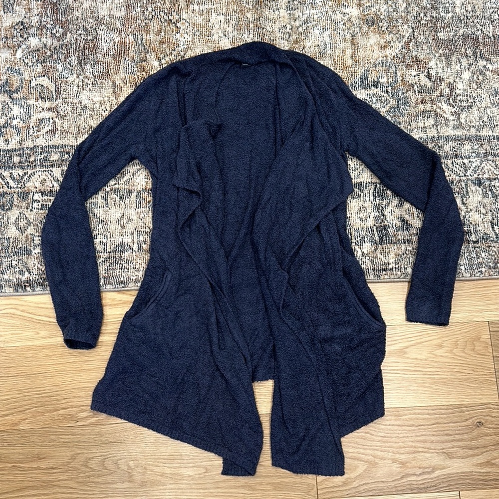 Barefoot Dreams Cozychic Cozy Chic Ultra Lite Cardigan Sweater Wrap Size XXS/XS